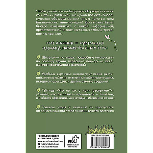 Цветовод на всю голову. Шпаргалка-трекер по уходу за комнатными растениями