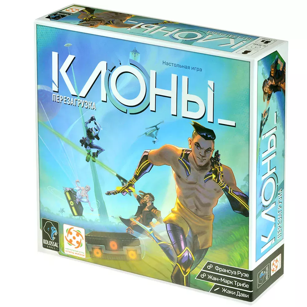 Настольная игра "Клоны. Перезагрузка"