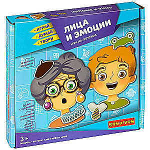 Игры на липучках "Лица и эмоции"