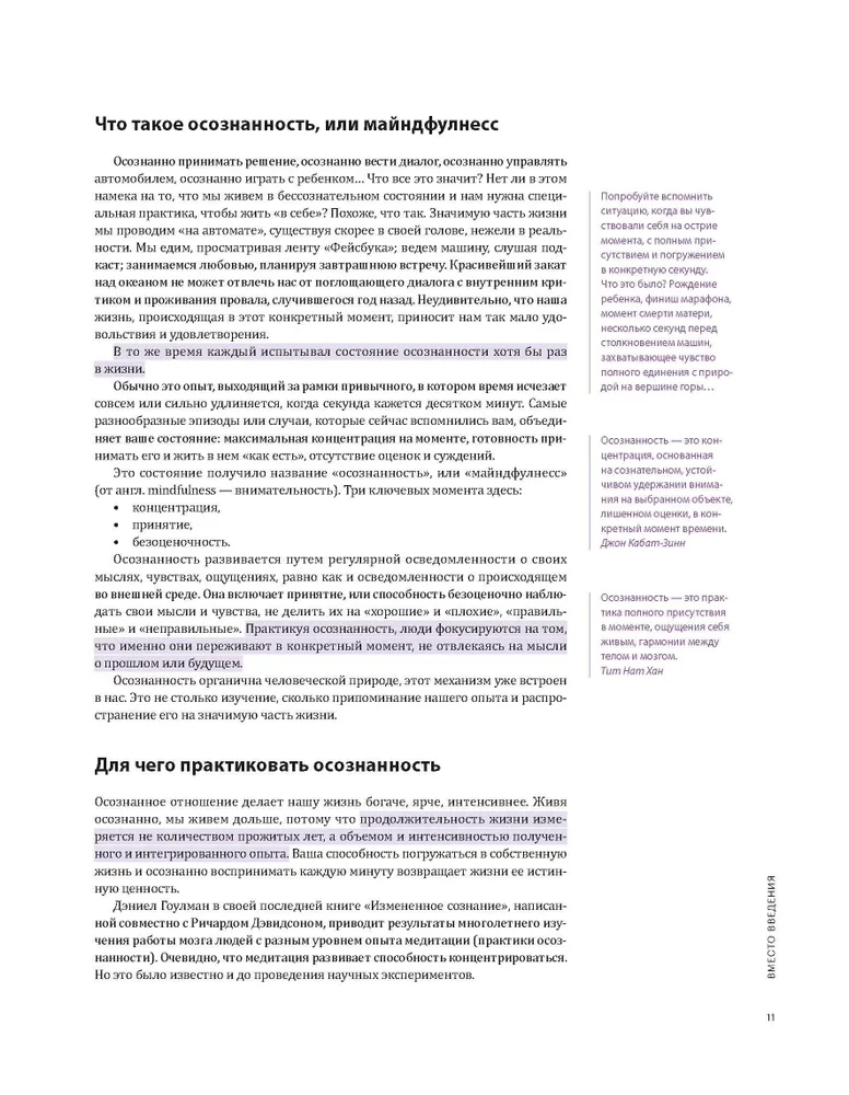 Осознанность. Mindfulness. Визуальный гид по развитию осознанности и медитации на основе 12 бестселлеров