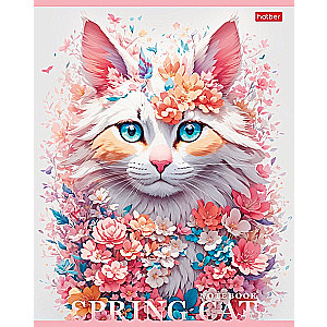 Тетрадь "Spring cat"