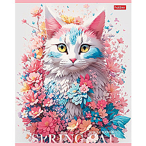 Тетрадь "Spring cat"