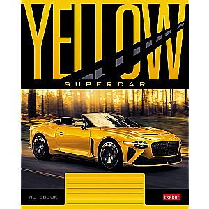 Тетрадь А5 YELLOWsupercar (клетка)