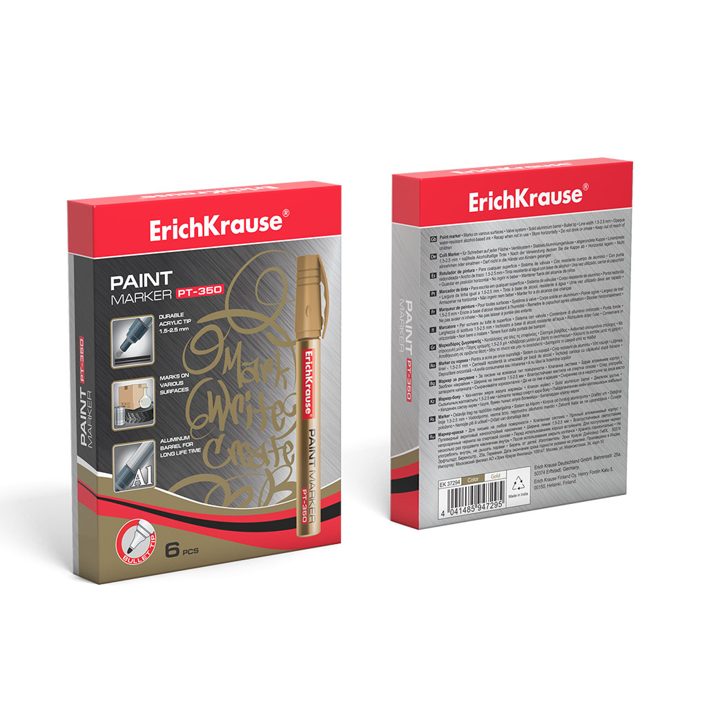 Markerfarbe ErichKrause PT-350 (Gold)