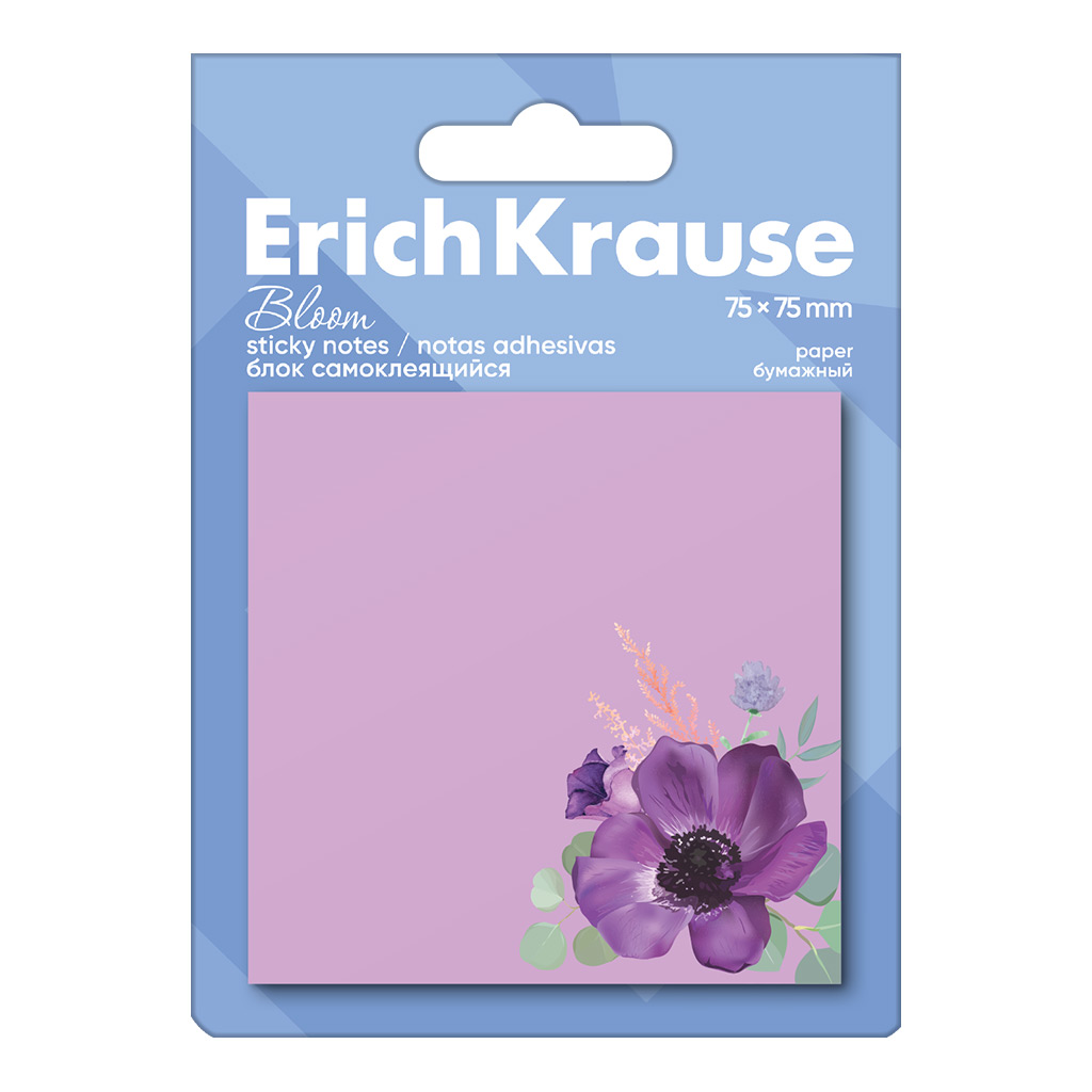 Стикеры ErichKrause Pastel Bloom (лиловый)