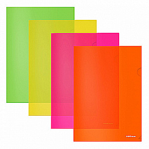 Ordner A4 ErichKrause Glossy Neon (Farbmix)