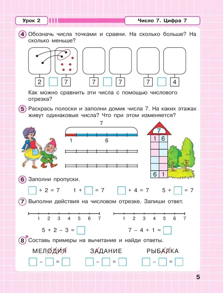 Mathematik. 1 Klasse (1-4). R/T. In 3 Teilen. Teil 2. Lehrbuch für Fortgeschrittene