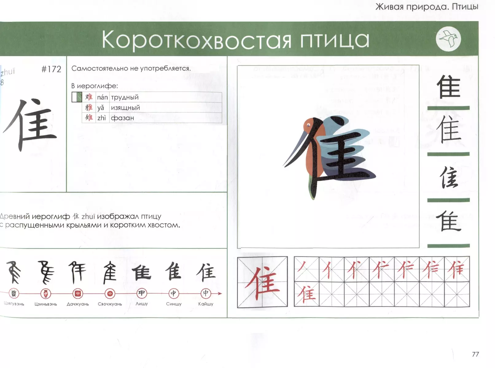 Lernen Sie die Schlüssel. Wir lernen, merken, schreiben und spielen. 214 Schlüssel chinesischer Schriftzeichen: Studienführer