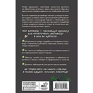 Нетипичный цветовод. Шпаргалка-трекер ухода за комнатными растениями в альтернативном грунте