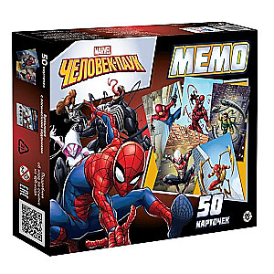 Brettspiel. Memo. Spiderman