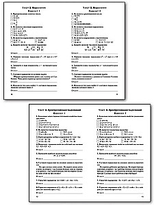 Mathematik. Algebra 7. Klasse.