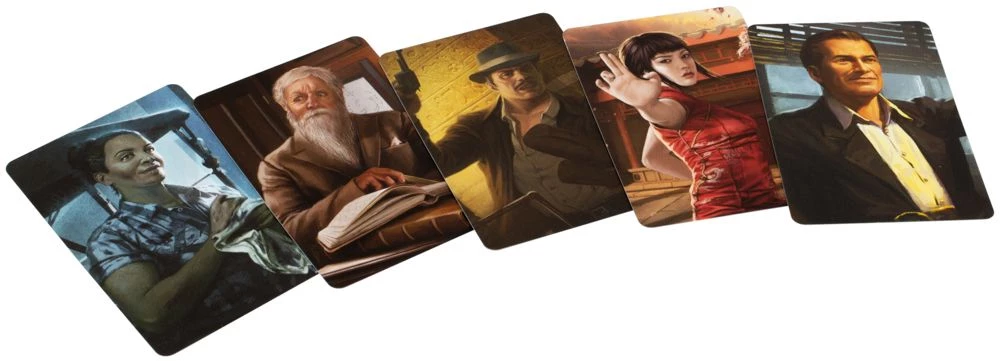 Arkham-Horror. Kartenspiel. Am Rande der Erde. Detektive (Add-on)