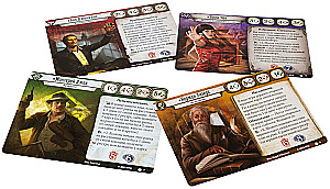 Arkham-Horror. Kartenspiel. Am Rande der Erde. Detektive (Add-on)