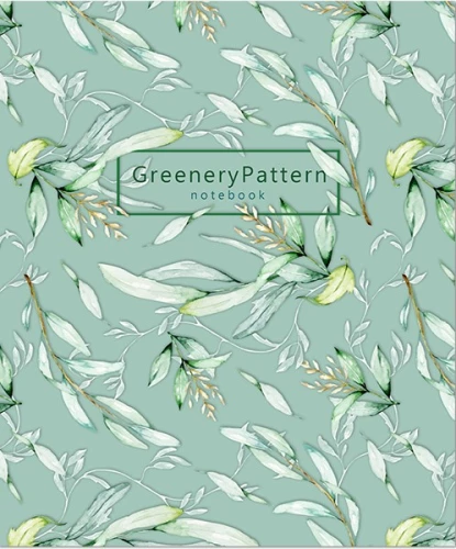 Тетрадь Greenery Patterns