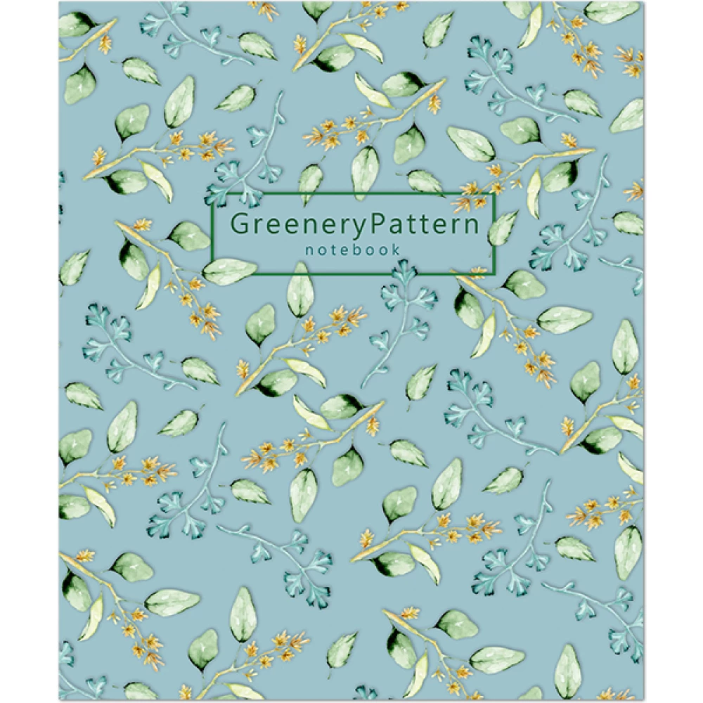 Тетрадь Greenery Patterns