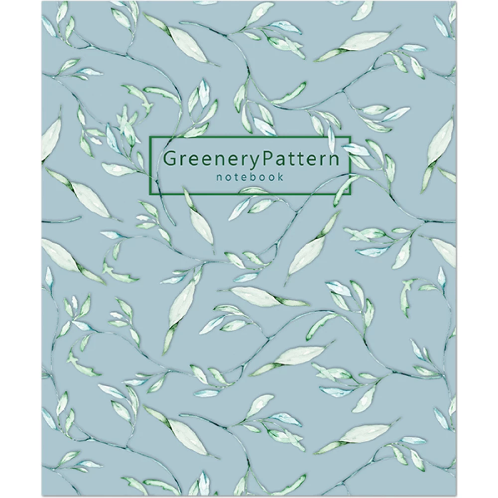 Тетрадь Greenery Patterns