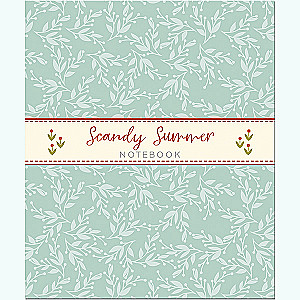 Notizbuch Scandy Summer Pattern“