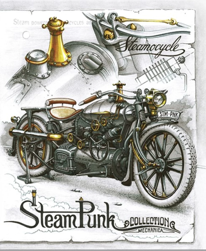 Notizbuch Steampunk“