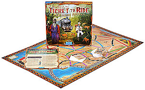 Brettspiel Ticket to Ride. Herz Afrikas“