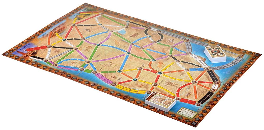 Brettspiel Ticket to Ride. Herz Afrikas“