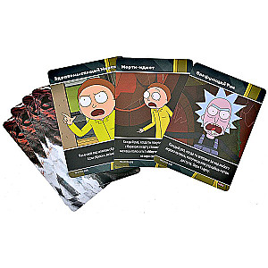 Brettspiel Rick und Morty. Rickshank Rickbag“