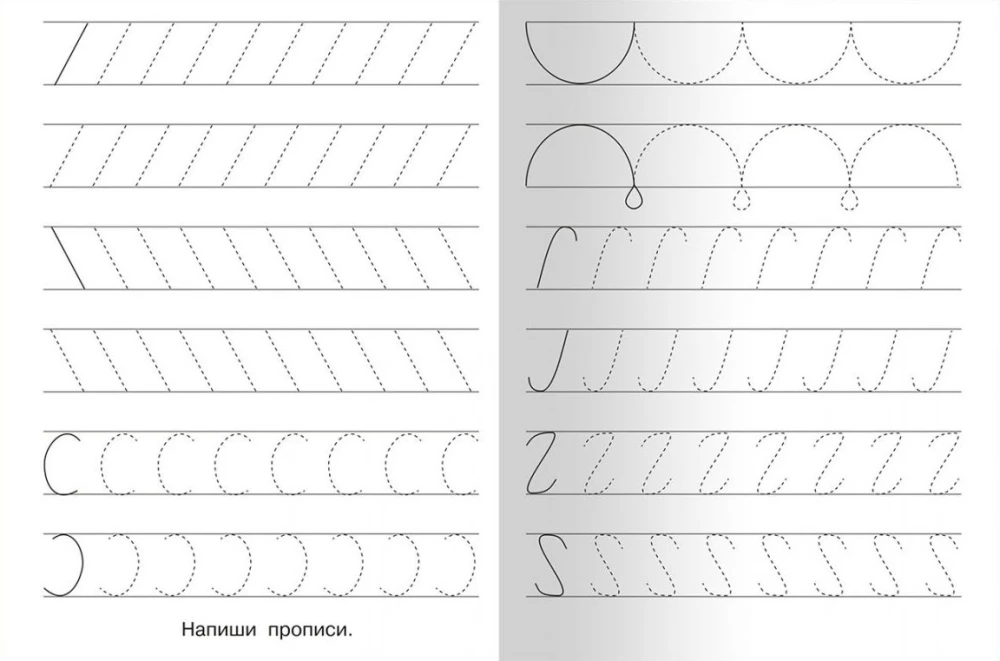 Прописи для детского сада. Готовим руку к письму