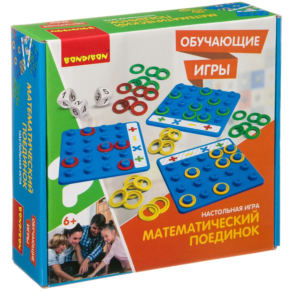 Brettspiel Math Duel“