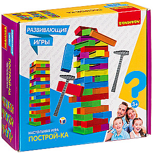 Развивающая настольная игра Построй-ка башня