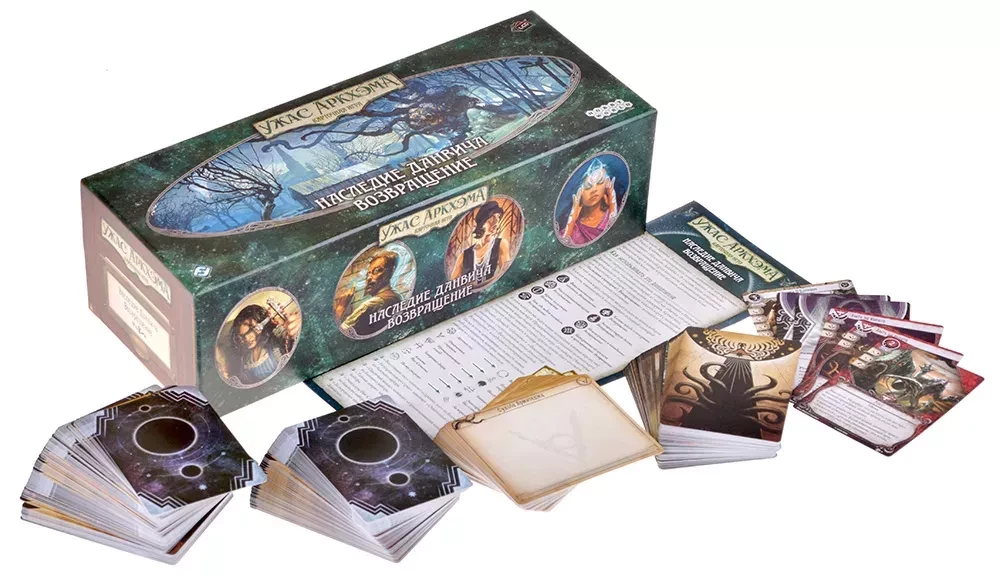 Kartenspiel Arkham Horror. Das Vermächtnis von Dunwich. Die Rückkehr“