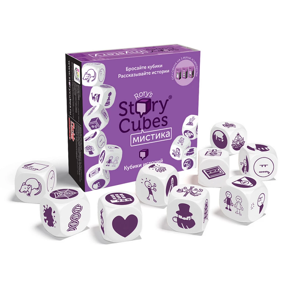 Brettspiel Mystic Story Cubes“