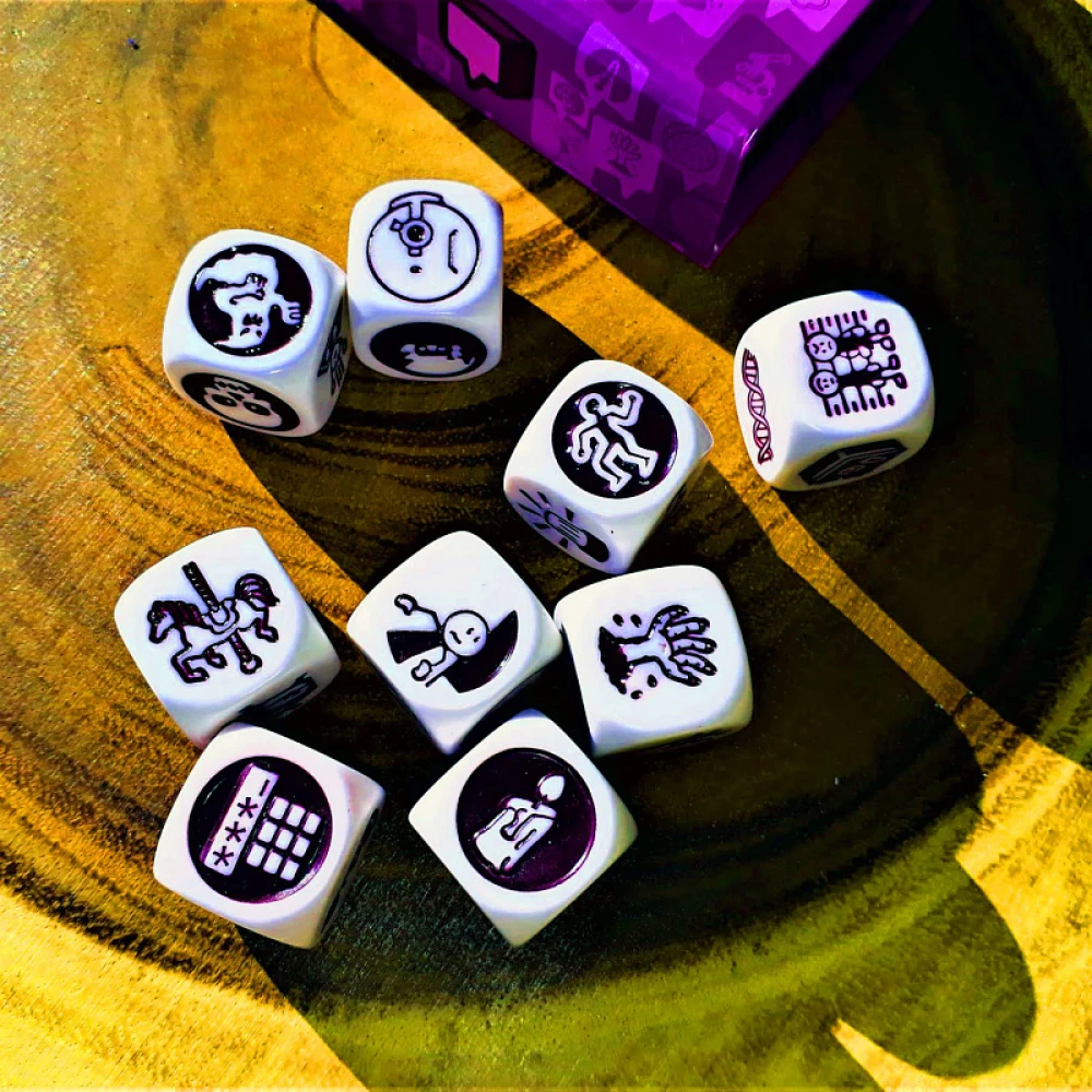 Brettspiel Mystic Story Cubes“