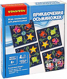 Bondibon Brettspiel Octopus Adventure“