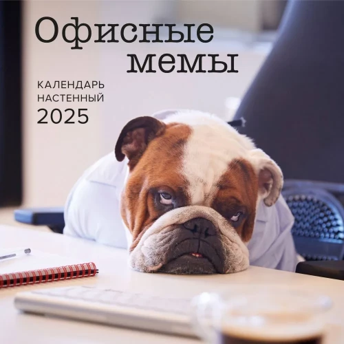 Календарь настенный на 2025 год Офисные мемы