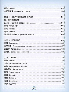 Visuelles Chinesisch-Russisches Wörterbuch für Kinder