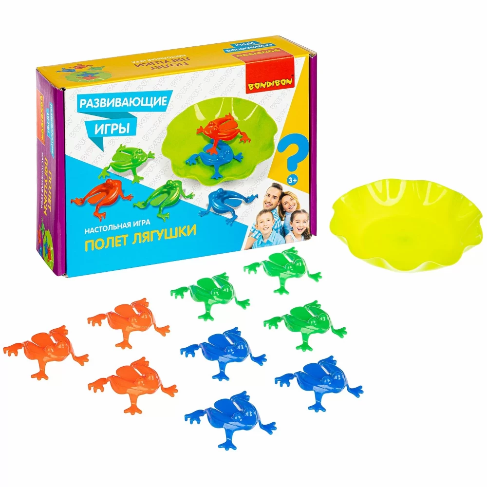 Lernbrettspiel Flug des Frosches“