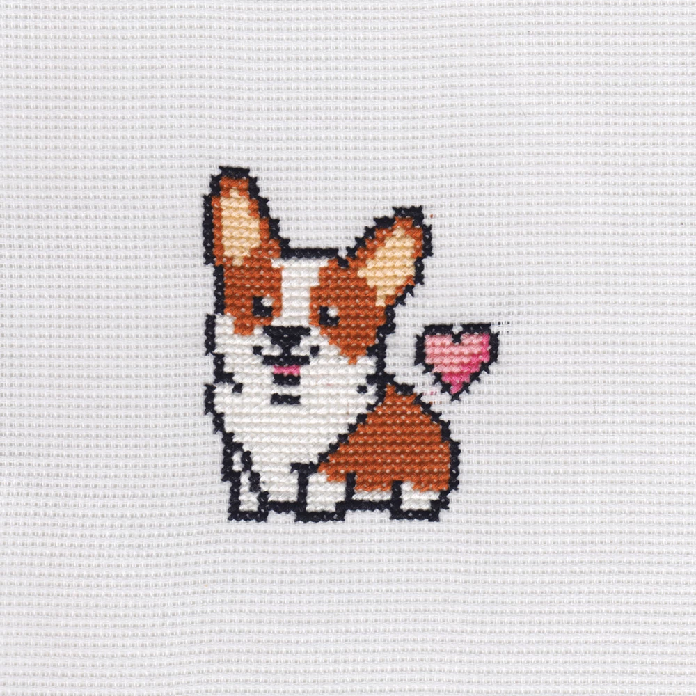 Stickset Corgi“