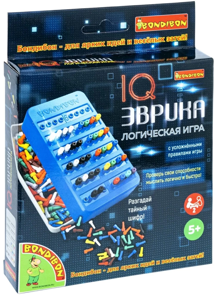 Логическая настольная игра IQ Эврика