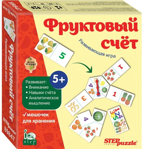 Развивающая игра "Фруктовый счет"