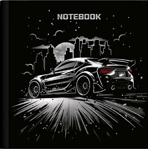 Блокноты "Notebook. Ночной гонщик"