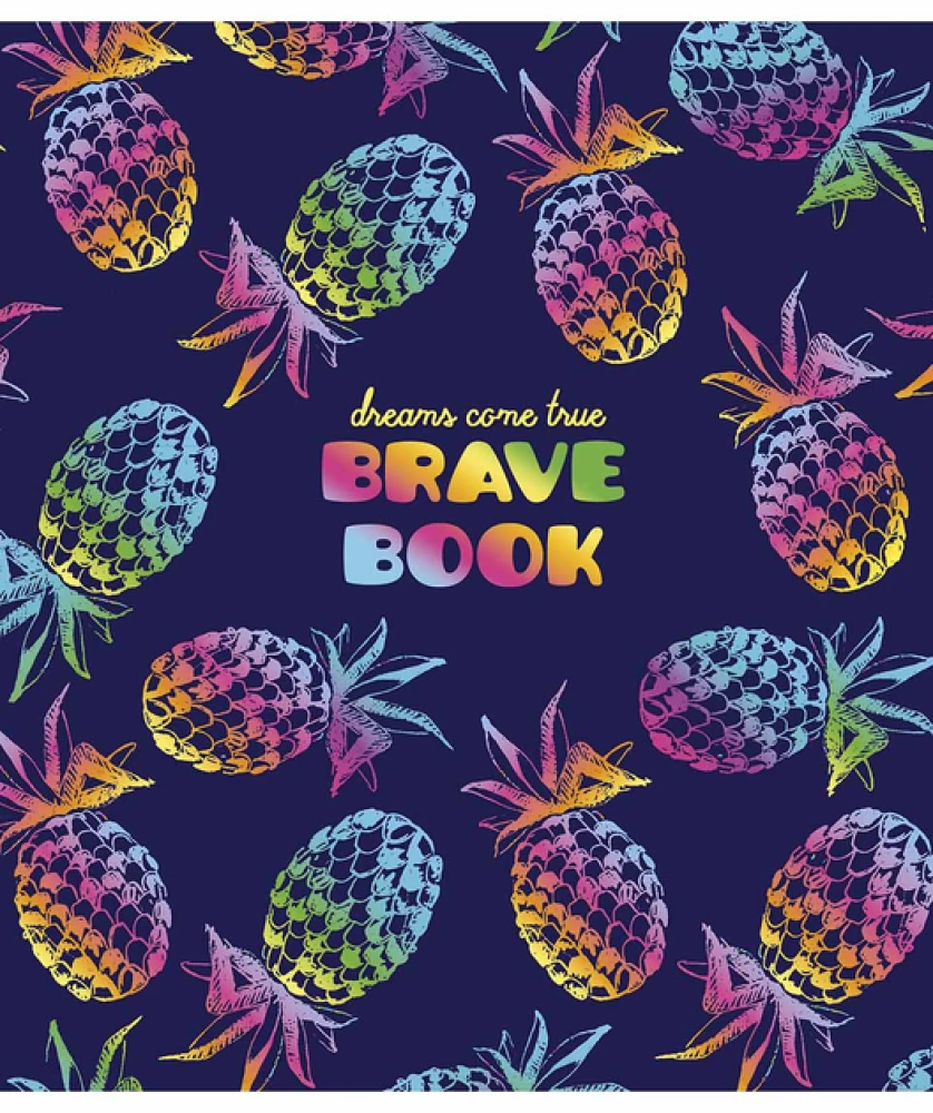 Тетрадь B5 Genius Brave book (12 листов), ассорти