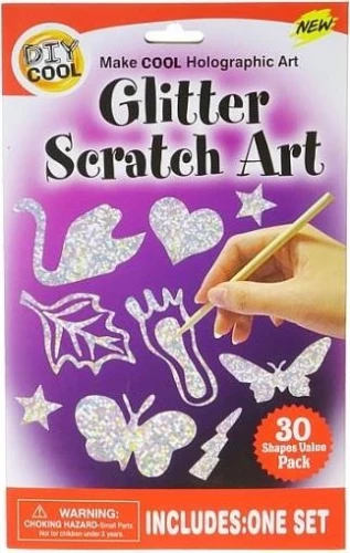 Набор для творчества "Glitter Scratch Art"