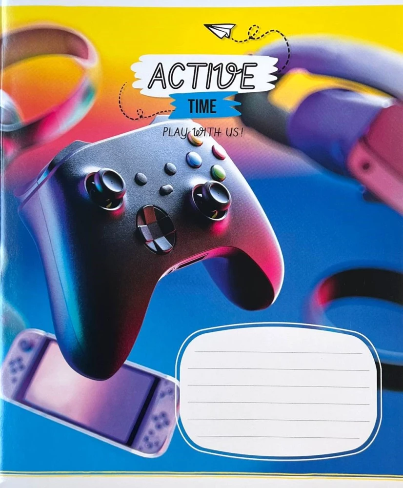 Тетрадь в клетку Active Time А5