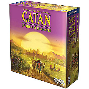 Настольная игра-  Колонизаторы. Купцы и варвары Catan:Traders & Barbarians