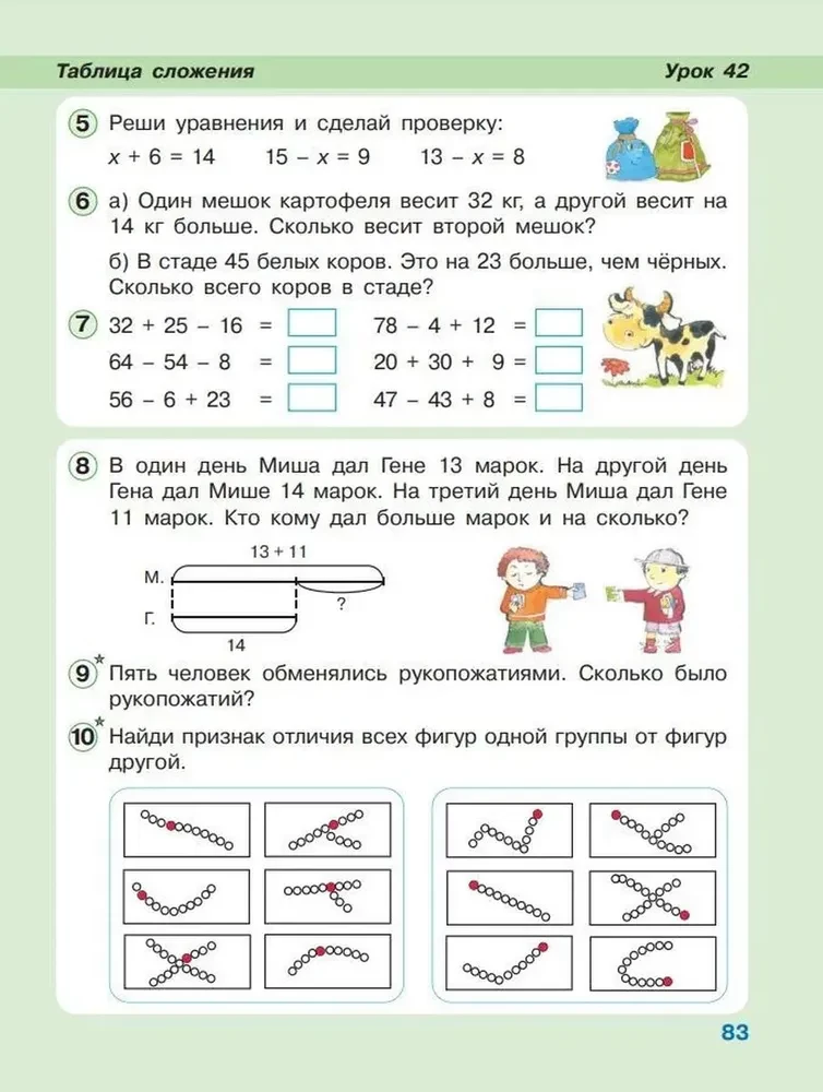 Mathematik. 1. Klasse. Ich lerne zu lernen. Arbeitsheft. In 3 Teilen. Teil 3