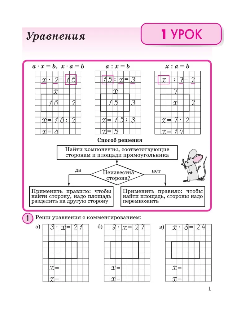 Математика 2 класс. Учебное пособие - тетрадь (Часть 3)