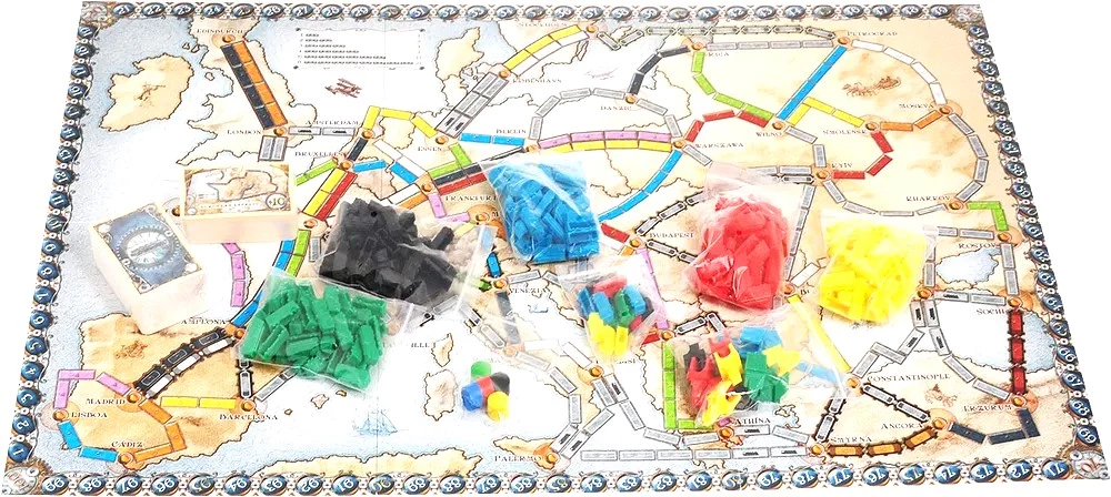 Настольная игра Ticket to Ride. Европа