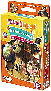 Настольняа игра - Маша и Медведь: Перепрятаница