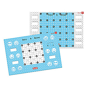 Gesellschaftsspiel - Dots & Boxes (Punkte und Quadrate)