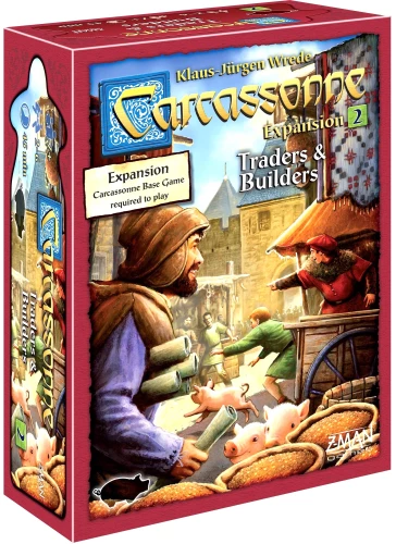 Brettspiel - Carcassonne. Händler und Baumeister (Erweiterung 2)