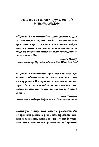 Духовный минимализм. Книга о том, как сохранить чистоту разума в мире постоянного шума